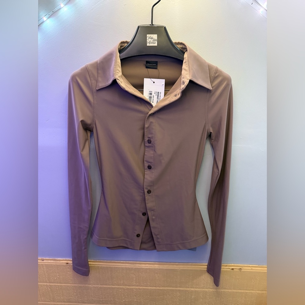 BALENCIAGA
Stretch-twill shirt size 36
